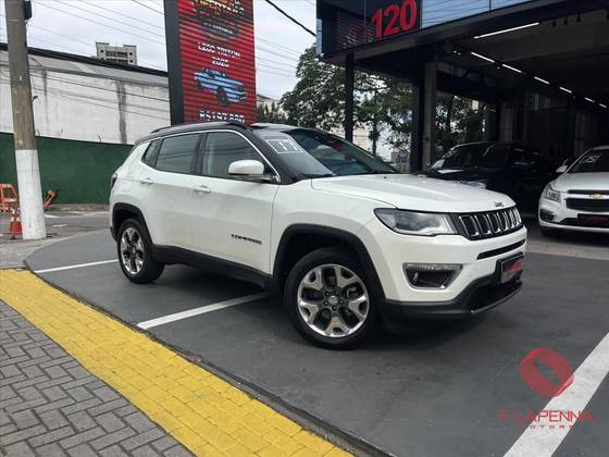JEEP COMPASS 2.0 16V FLEX LIMITED AUTOMÁTICO JEEP COMPASS 2.0 16V FLEX LIMITED AUTOMÁTICO